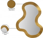 Oblique Iron Frame Mirror