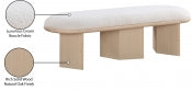 Wilshire Boucle Fabric Bench