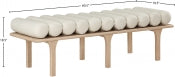 Landon Vegan Leather Bench