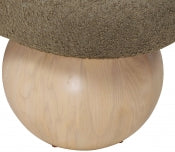 Bowie Boucle Fabric Bench