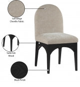 Waldorf 18" Chenille Fabric Dining Side Chair