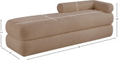 Kennedy Teddy Fabric Bench