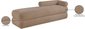 Kennedy Teddy Fabric Bench
