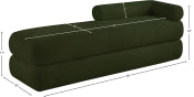 Kennedy Teddy Fabric Bench