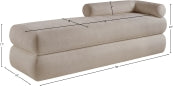 Kennedy Chenille Fabric Bench