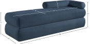 Kennedy Chenille Fabric Bench