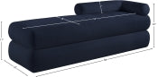 Kennedy Chenille Fabric Bench
