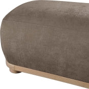 Calum Chenille Fabric Bench