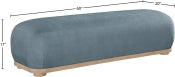 Calum Chenille Fabric Bench