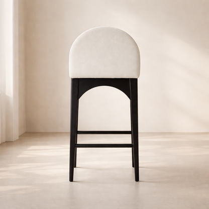 Waldorf 18" Chenille Fabric Counter Chair