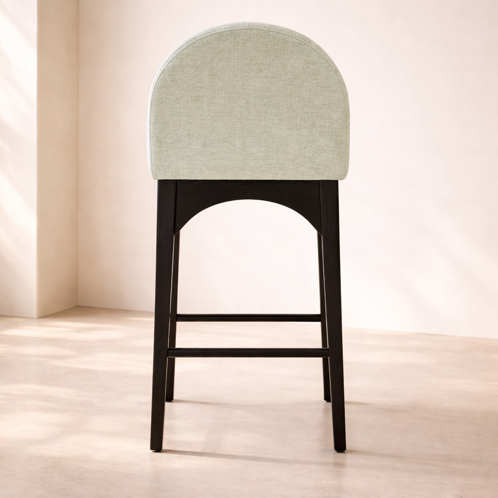 Waldorf 18" Chenille Fabric Counter Chair