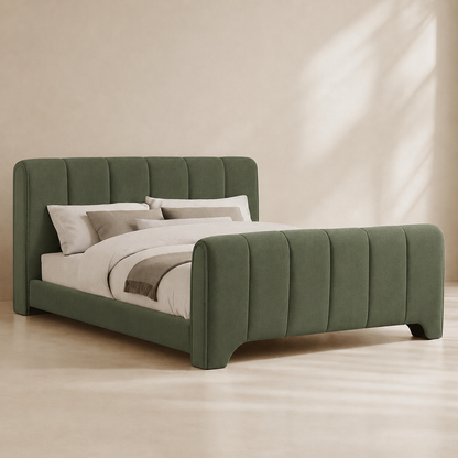 Camila Chenille Fabric Bed