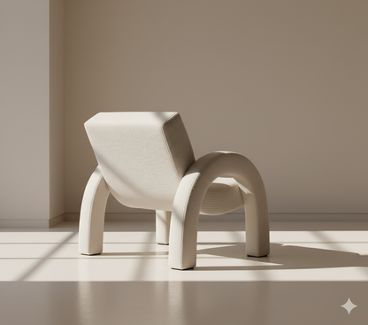 Corduroy Accent Chair