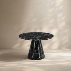 Hollis Dining Table with Engineered Stone Top 